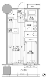 桜ヒルズ九段北 809 間取り図