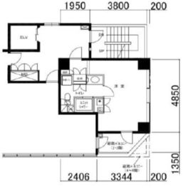 プレイアデ一番町 6階 間取り図