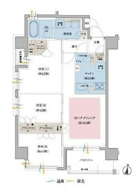 グレース錦糸町シティフロント 5階 間取り図