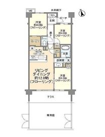 シティテラス吉祥寺南 1階 間取り図