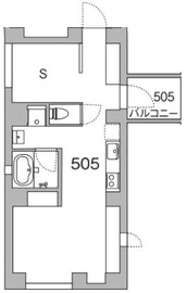 天神町place 505 間取り図