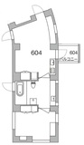 604 間取り図