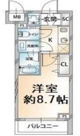 コンシェリア東京ザレジデンス 2階 間取り図