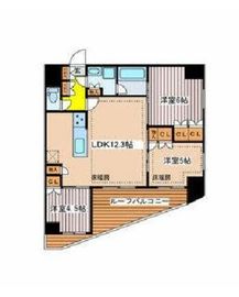 ベルジュール三鷹ステーション 10階 間取り図