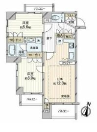 アビテ曙橋 3階 間取り図