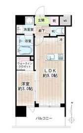 リシャール川崎THEWEST 3階 間取り図