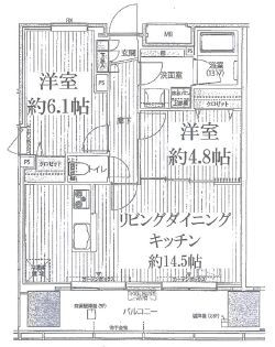 桜ヒルズ九段北 901 間取り図
