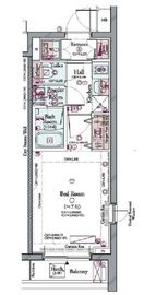 コンシェリア品川南 THE GRAND RESIDENCE 4階 間取り図