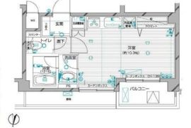 デュオ・スカーラ麹町 5階 間取り図