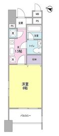 ロネスタR文京護国寺 804 間取り図