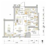 SYFORME NAKANO (シーフォルム中野) 8階 間取り図