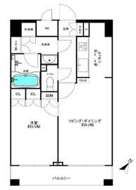 グラーサ白金高輪 12階 間取り図