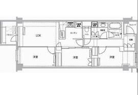 オープンレジデンシア表参道est 4階 間取り図