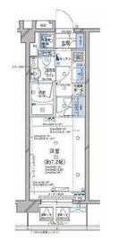 パレステュディオ代々木上原 1階 間取り図