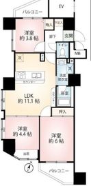 東京八重洲アムフラット 7階 間取り図