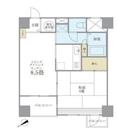 グランドメゾン田町 4階 間取り図