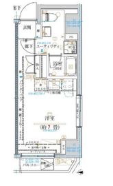 リフィオ浅草橋 3階 間取り図