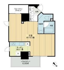 D'クラディアイヴァン初台 12階 間取り図