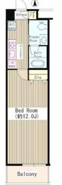 RESIDENCE SATSUMA 206 間取り図