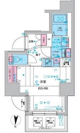 GENOVIA本所吾妻橋Ⅲ (ジェノヴィア本所吾妻橋Ⅲ) 3階 間取り図