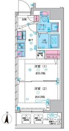 GENOVIA本所吾妻橋Ⅲ (ジェノヴィア本所吾妻橋Ⅲ) 4階 間取り図