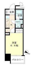 セイラン水天宮前 602 間取り図