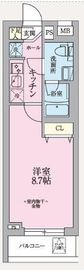 ARKMARK東中野 (アークマーク東中野) 2階 間取り図