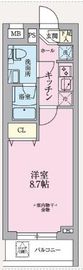 ARKMARK東中野 (アークマーク東中野) 2階 間取り図