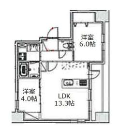 アーバンパーク立石 201 間取り図