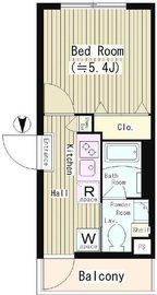 パークヒルズ経堂 205 間取り図