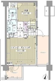 ガーデニエール砧レジデンス 529 間取り図