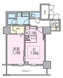 ロイヤルパークスタワー南千住 513 間取り図