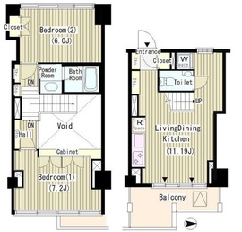 ROKA TERRAZZA （ロカテラーザ） 5504 間取り図