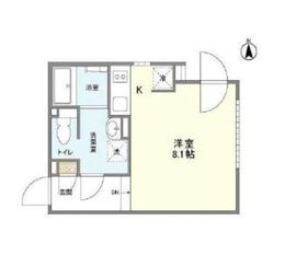 LAPis Park四谷三丁目 102 間取り図
