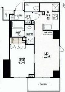 ブランズ渋谷神山町 2階 間取り図