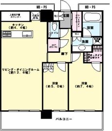 グランドメゾン白金の杜ザ・タワー 22階 間取り図