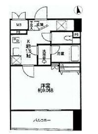 プライブ恵比寿 1階 間取り図