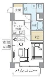 カナルグランデ 6階 間取り図