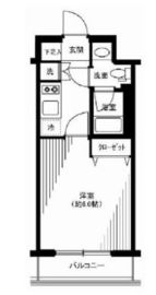 パークサイド九段 5階 間取り図