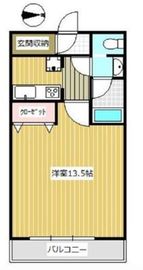 コンシェリア西新宿タワーズウエスト 8階 間取り図