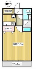 コンシェリア西新宿タワーズウエスト 8階 間取り図