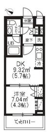 アーバンパーク品川豊町 308 間取り図