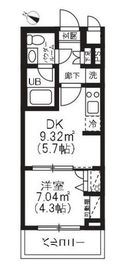 アーバンパーク品川豊町 407 間取り図