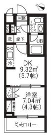 アーバンパーク品川豊町 307 間取り図