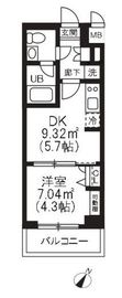 アーバンパーク品川豊町 502 間取り図