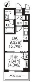 アーバンパーク品川豊町 302 間取り図