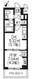 アーバンパーク品川豊町 202 間取り図