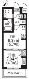 アーバンパーク品川豊町 204 間取り図