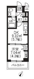 アーバンパーク品川豊町 504 間取り図