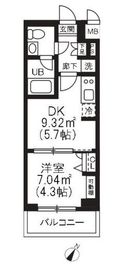 アーバンパーク品川豊町 404 間取り図